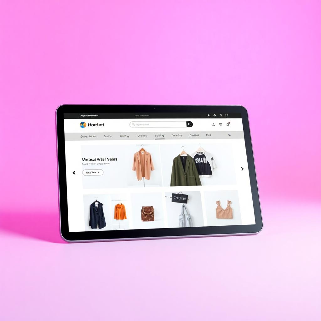 Verda Home Goods project screenshot